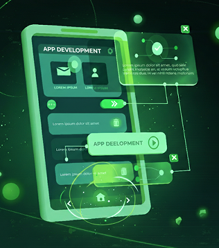 App development UI